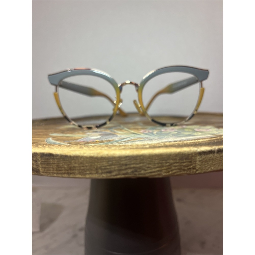 zeelool Laraine Gray Black Gold Cat‎ Eye Eyeglasses